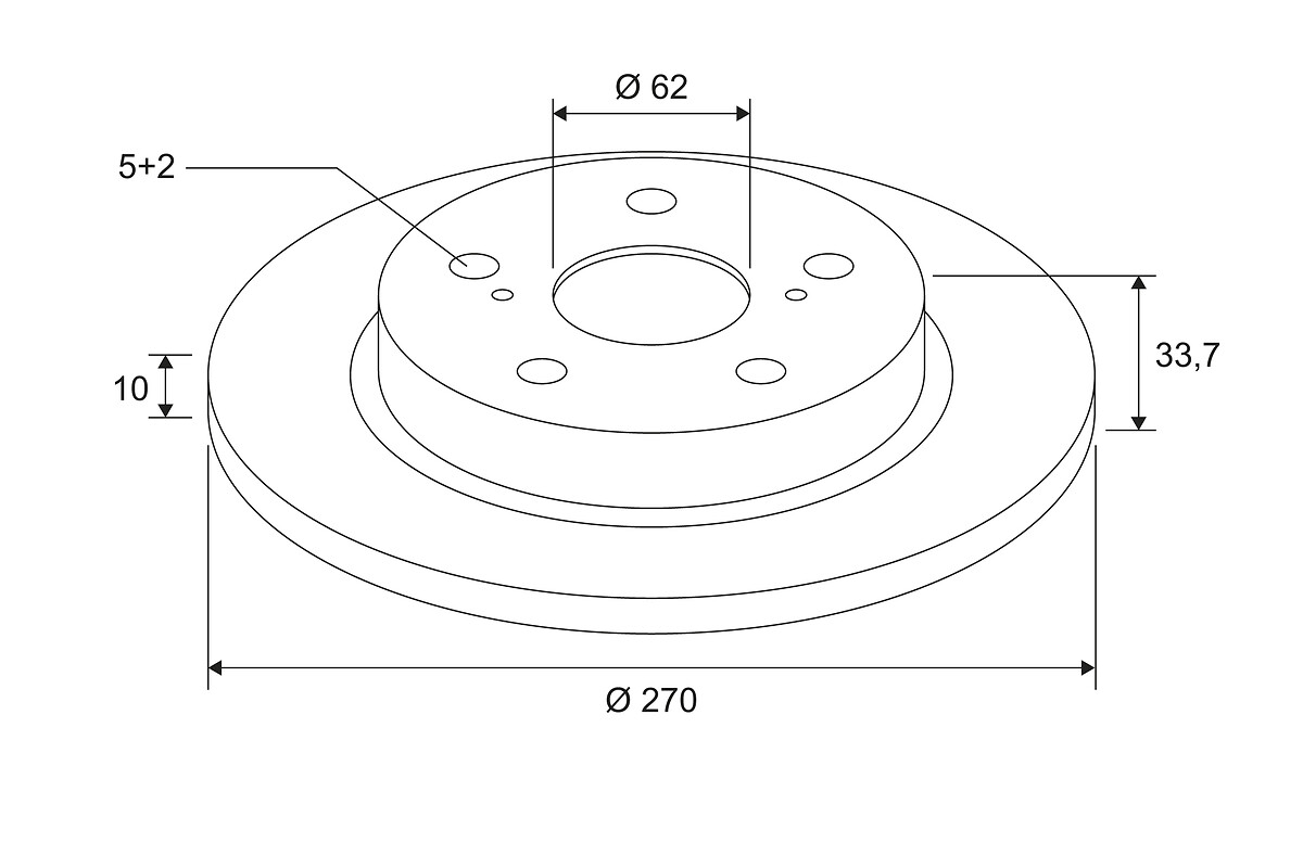 Disques de frein VALEO ref. 672629